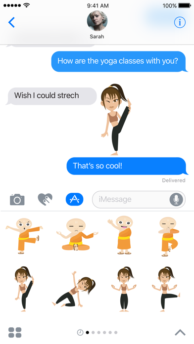 YOGAMOJI - Yoga Emojis & Stickers Keyboard Screenshot 4