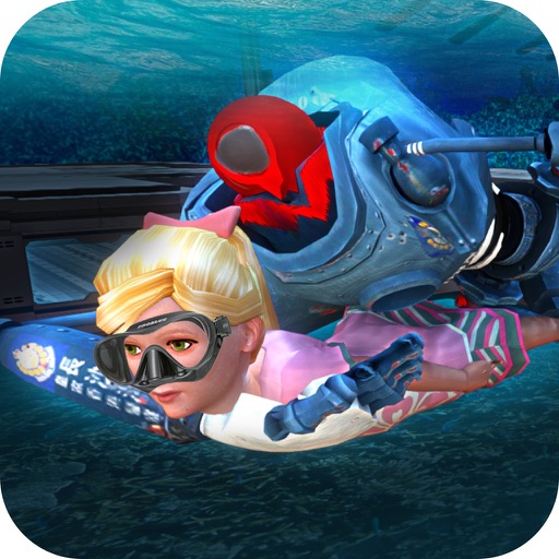 Underwater Futuristic Robot - Army Training School Icon