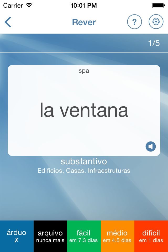 Learn Spanish Flashcards screenshot 3