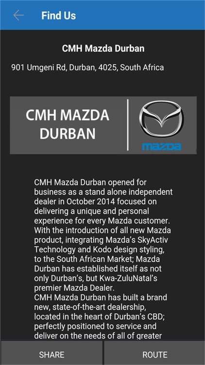 CMH Mazda Durban screenshot-3