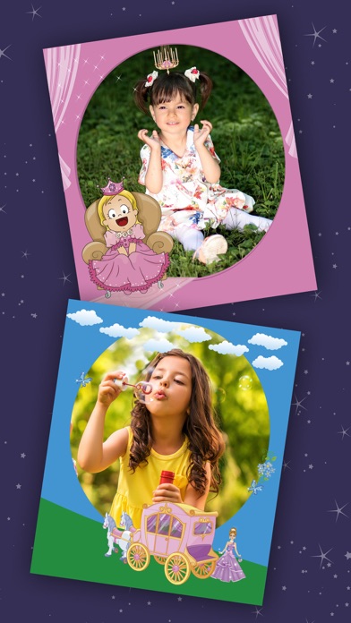 How to cancel & delete Princess frames for girls – kids photo album from iphone & ipad 1