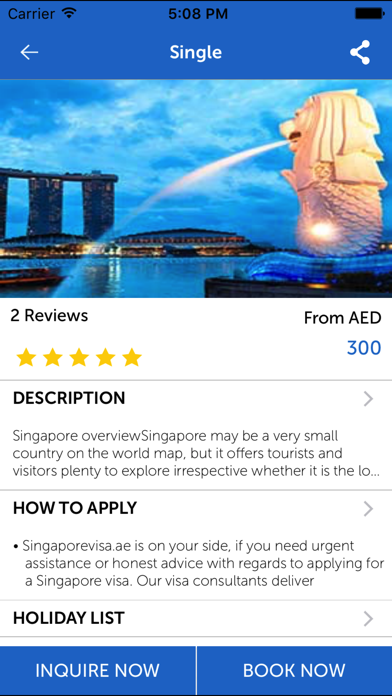 How to cancel & delete Singapore Visa from iphone & ipad 3