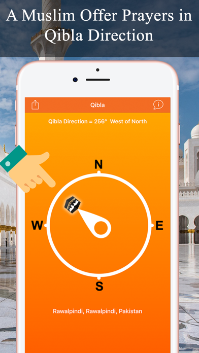 Qibla Compas - Locator, Finder screenshot 2