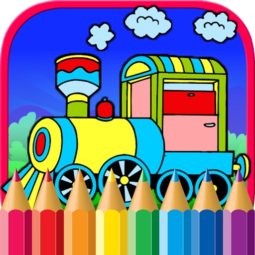 Trains Coloring Pages - Subway Train Games For Kid