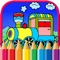 Trains Coloring Pages - Subway Train Games For Kid