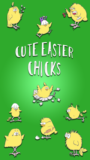 Cute Easter Chicks