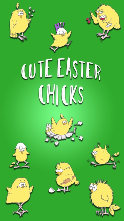 Cute Easter Chicks