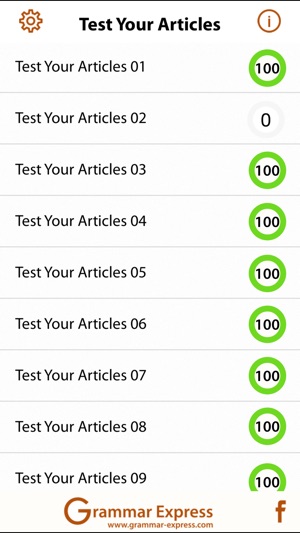 Test Your Articles Lite(圖1)-速報App