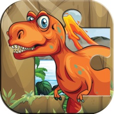 Activities of Jigsaw Puzzles Dinosaur t-rex