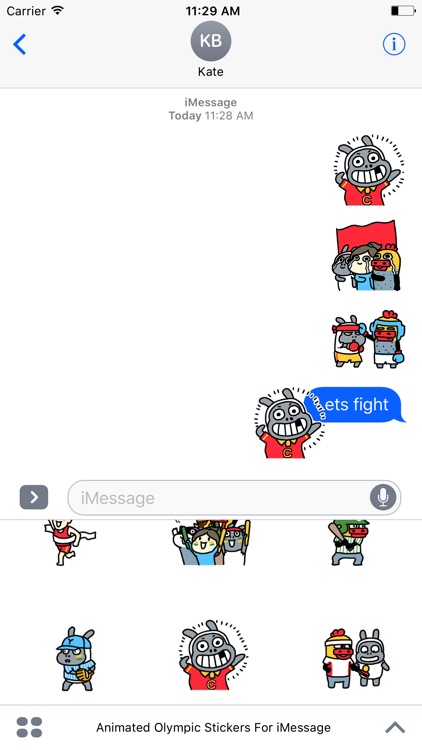 Animated Sports Stickers For iMessage screenshot-4