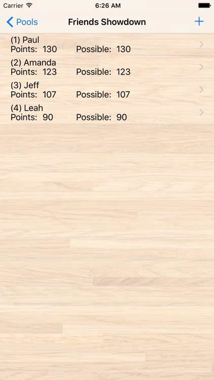 Bracket Tracker