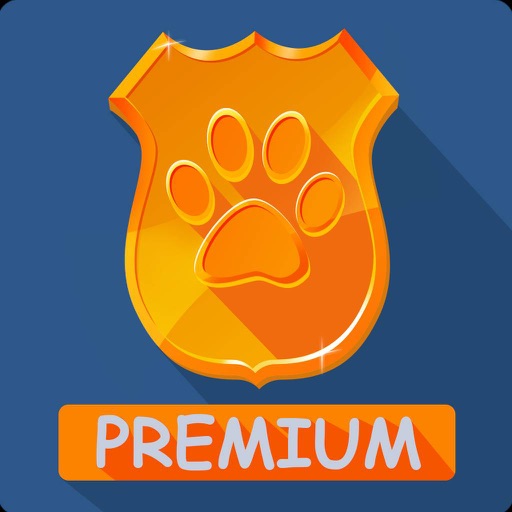 Puppy Policeman Patrol. Premium icon