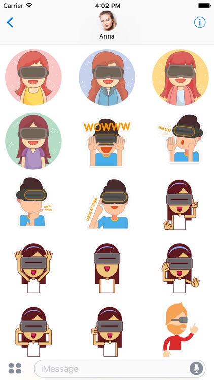 Virtual Reality Stickers 1