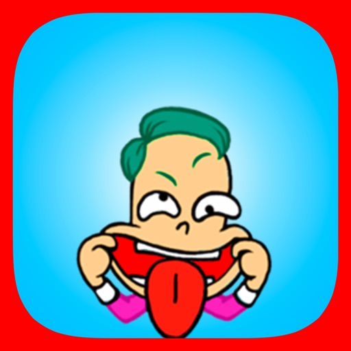 Stupid Man Stickers by Yerzhan Tleuov