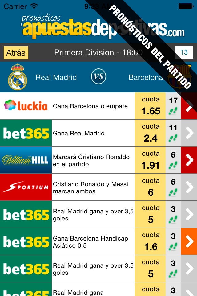 Apuestas Deportivas App screenshot 2