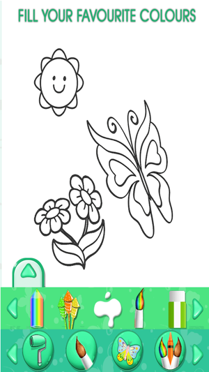 Butterfly Kids Coloring Book Pro(圖3)-速報App