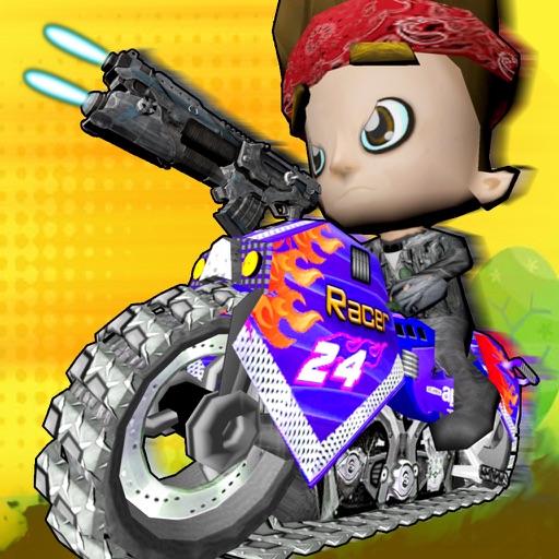 Kids Bike Shooter - Bike Racing Shooter For Kids iOS App