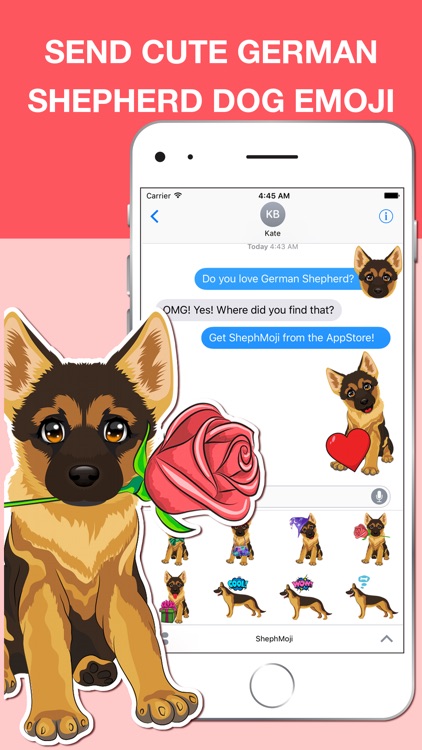German Shepard Emoji
