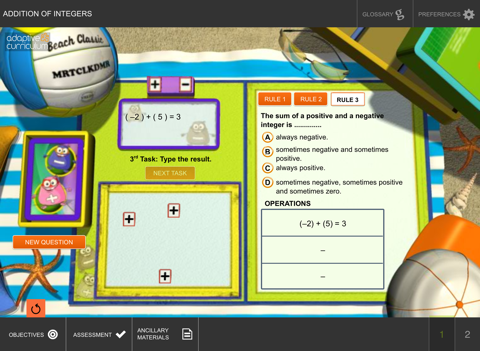 Addition of Integers screenshot 4