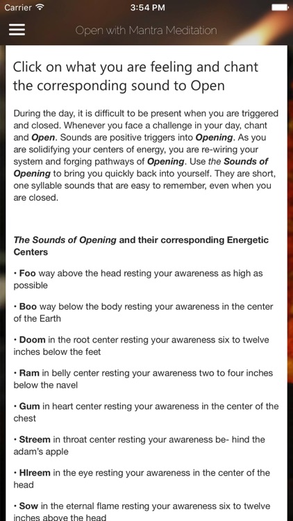 Open with Mantra Meditation screenshot-3