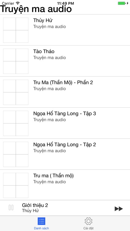 Truyen audio tien hiep kiem hiep screenshot-3