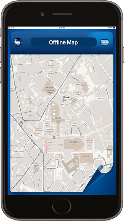 Milan Italy - Offline Maps navigator