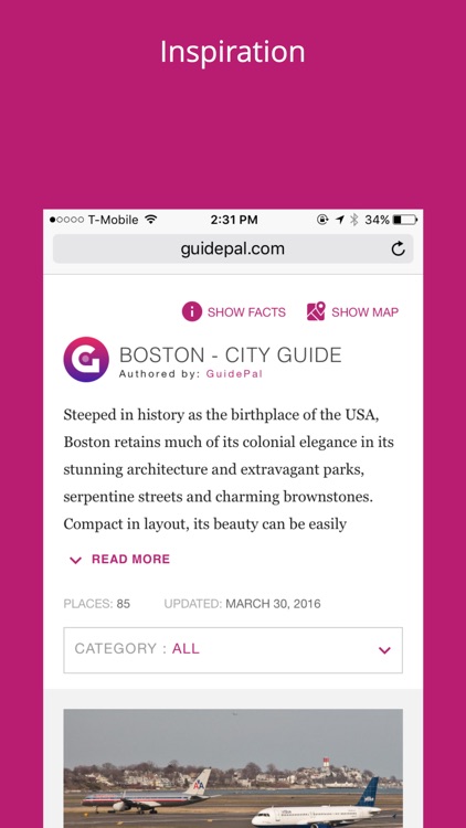 Boston City Travel Guide - GuidePal