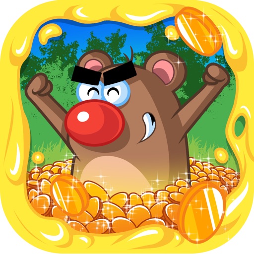 Become the richest beekeeper in casual clicker game Honey Beellionaire 