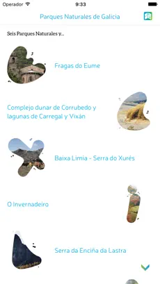 Captura 2 Parques de Galicia iphone