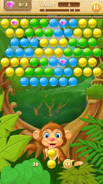 Bubble Bona - Monkey burst bubble screenshot-3