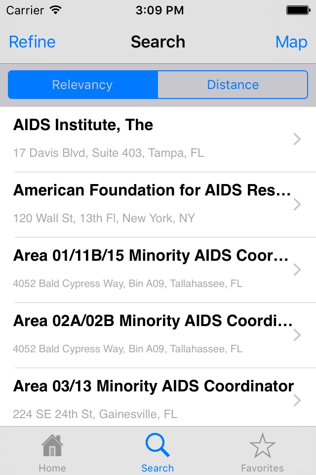 FL HIV/AIDS 211 Big Bend screenshot 3