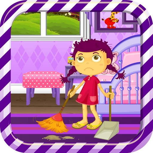 Baby Room Cleaning Game Icon