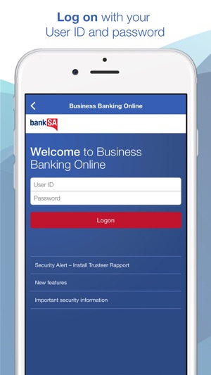 BankSA Business App