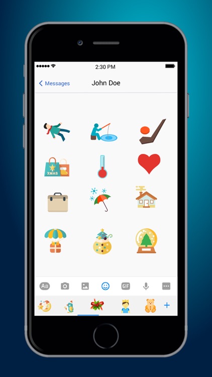 Christmas Emoji Plus screenshot-3