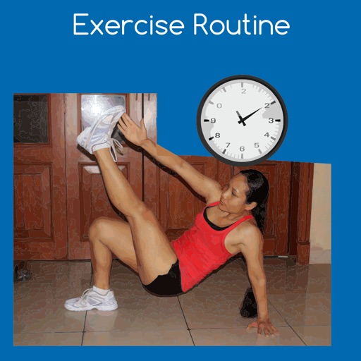 Exercise routine icon