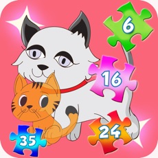 Activities of Cute Animals Puzzle - Jigsaw Combine pets