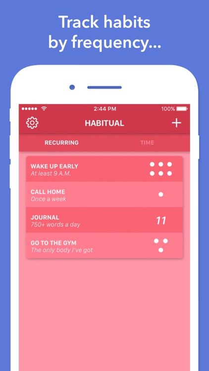 Habitual - Tracker & Timer