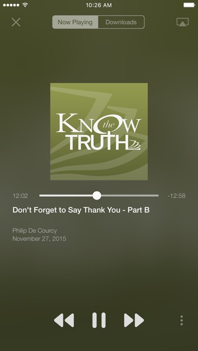 How to cancel & delete Know The Truth Philip DeCourcy from iphone & ipad 3