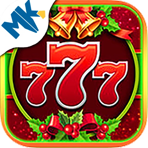 Merry christmas Party slots : Free casino game iOS App