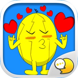Melonman V.3 Emoji Stickers for iMessage