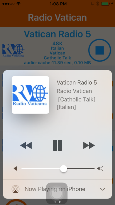 How to cancel & delete Radio Vatican from iphone & ipad 3