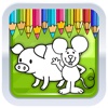 Kids Coloring Pages Mouse And Pep Pig Games