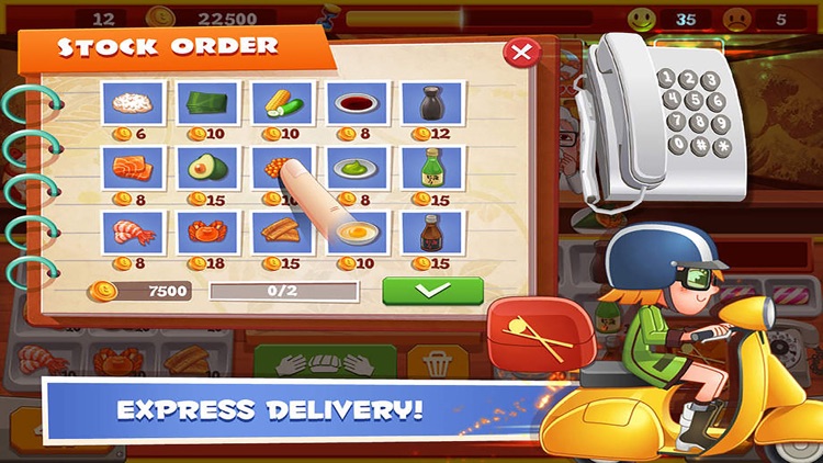 Sushi Restaurant - Be the Chef and Boss screenshot-3