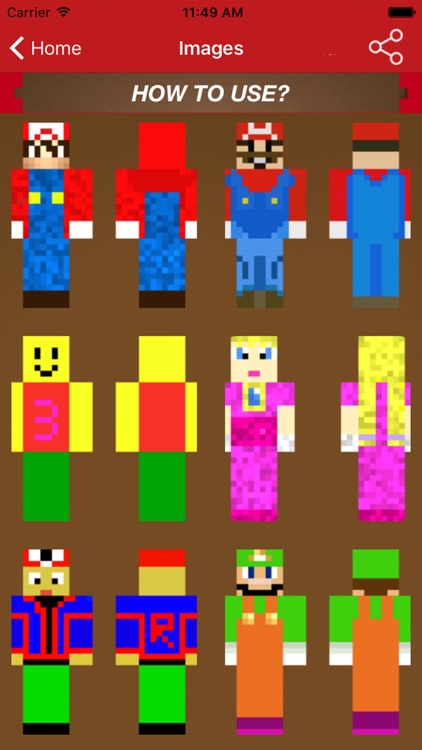 New Skin For Minecraft PE For Super Mario Fans