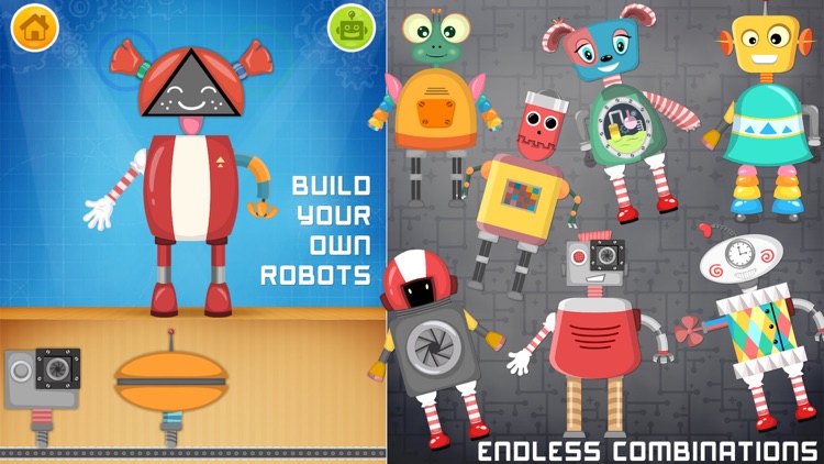 Robot game for small kids screenshot-0