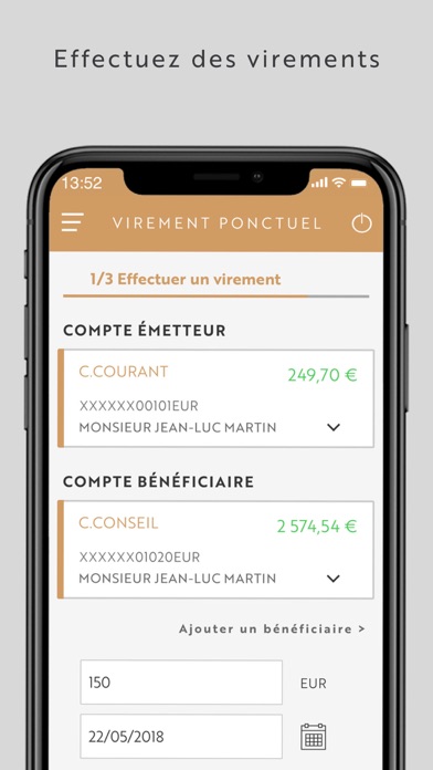Milleis Banque Privée screenshot 4
