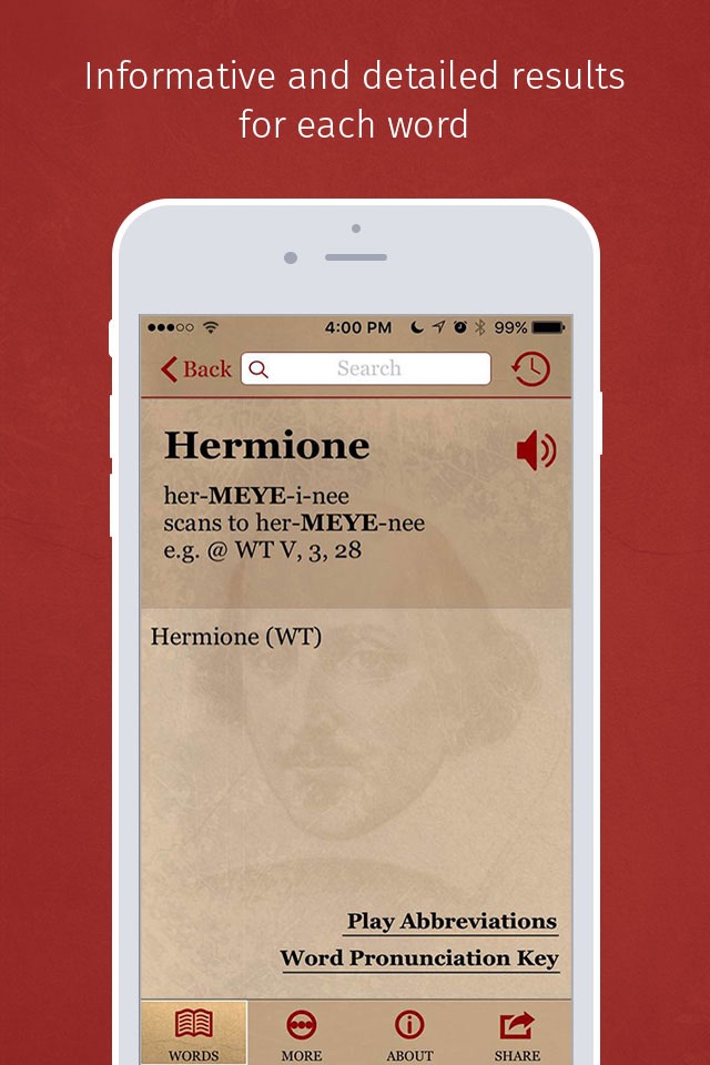 Shakespeare Pronunciation screenshot 4