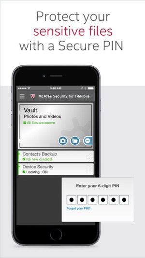 mcafee mobile security app store