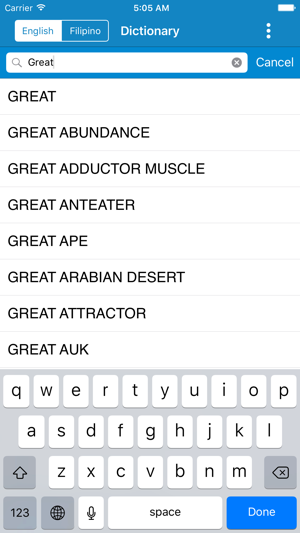 Filipino to English,English to Filipino Dictionary(圖1)-速報App