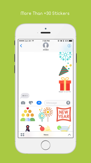 Newo - New Year Stickers(圖2)-速報App